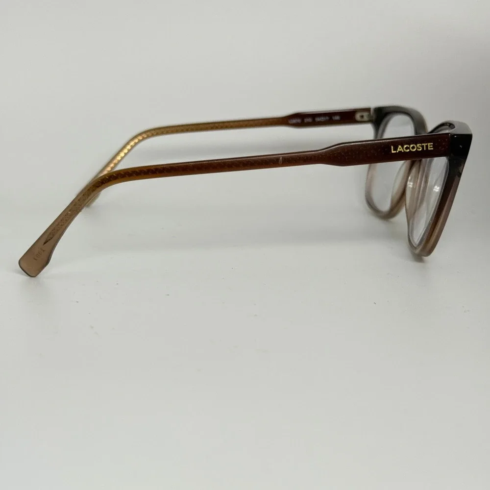 Lacoste L2870 210‎ Brown Ombre Eyeglasses Frames 54-17-140 Womens Square Glasses